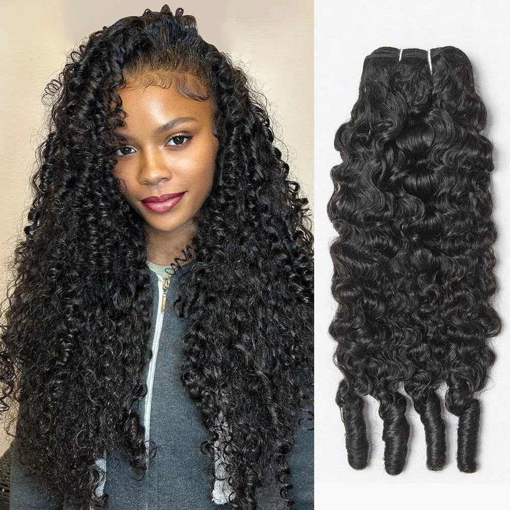 3A 4C Burmese Curly Hair Bundles Raw Hair Bundles 1 3 4 Bundles 100% Human Hair Extension Vietnamese Pixie Curly Bundles
