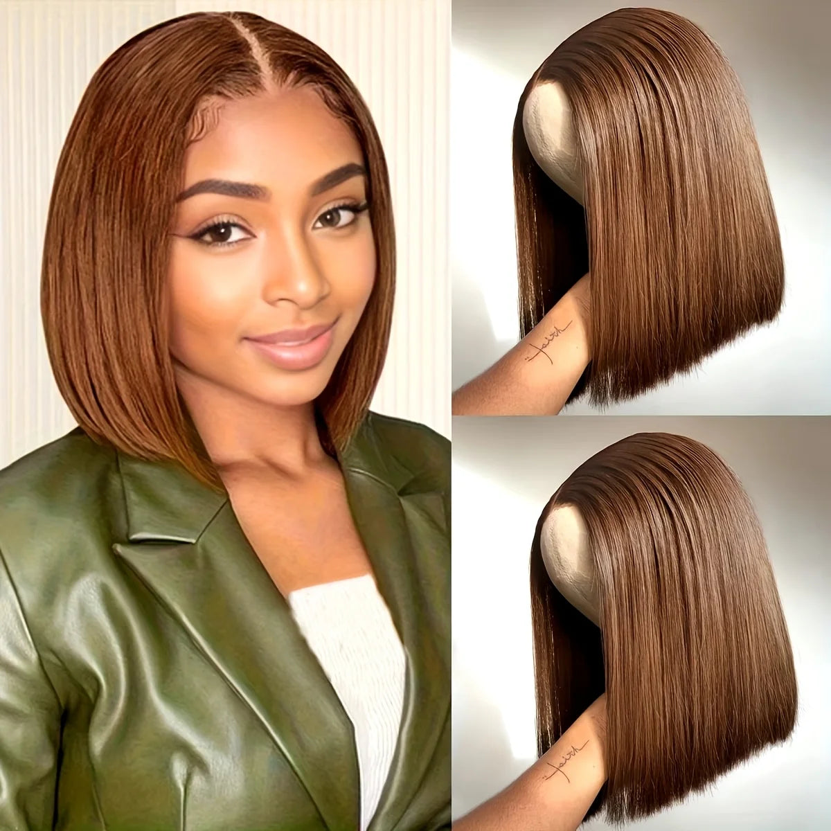 Looking 13x4 Lace Front Wig Human Hair - 200% Density 